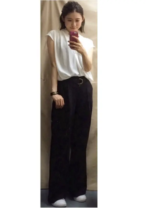 Coordinate...今季流行のスキッパーブラウスとワイドパンツで作る大人ゆるスタイル♡_2