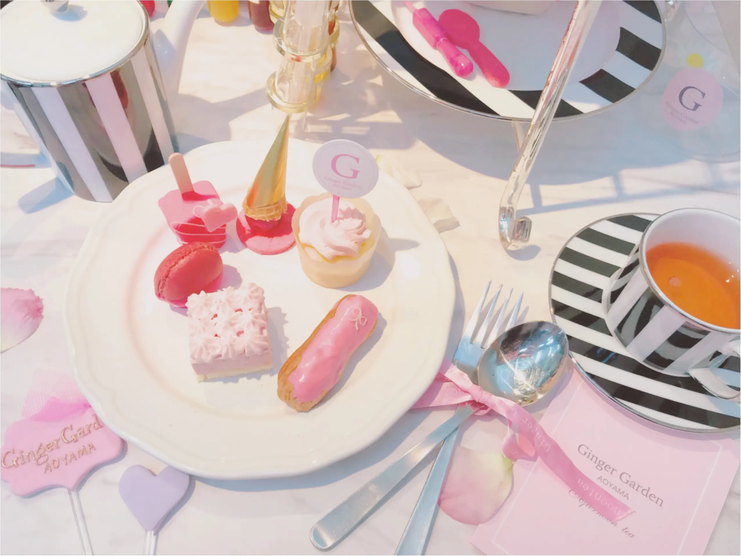 Ginger Garden AOYAMA の可愛すぎる!アフタヌーンティー♡_8