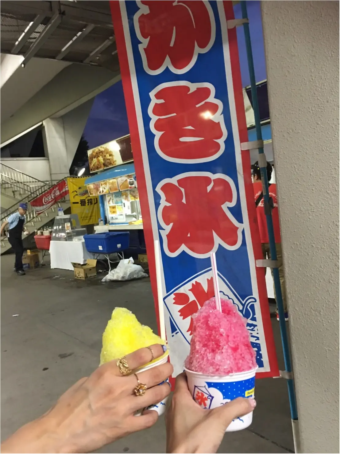 ▶▶サッカー観戦がアツイ♪<地元!!横浜FC戦>と真っ黒コーデ【はるな】_5