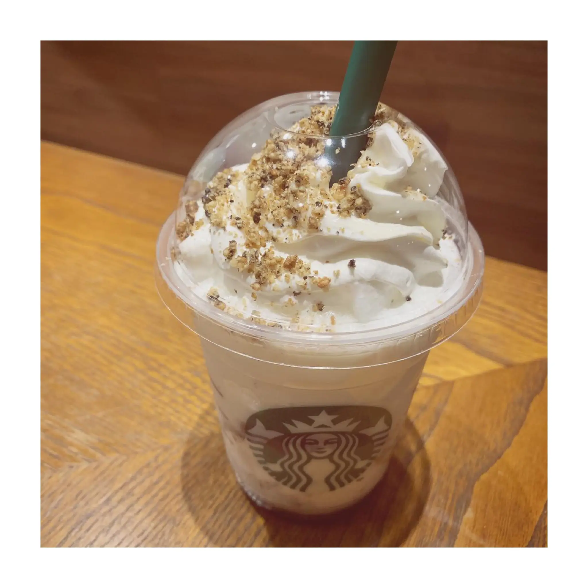 《おいしすぎる‼︎と話題沸騰❤️》【スタバ】新作ゴマ ゴマ ゴマ フラペチーノを飲んできました✌︎❤︎_2