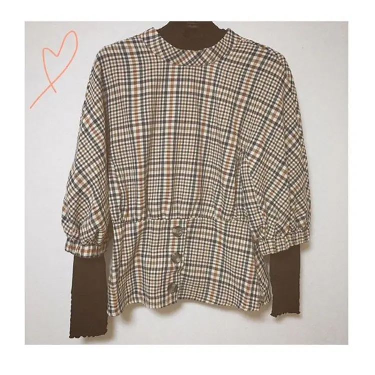 《ザラジョ必見❤️》レイヤードコーデに超優秀!な【ZARA】スモッキングネックのリブ編みトップス❤︎✌︎_5