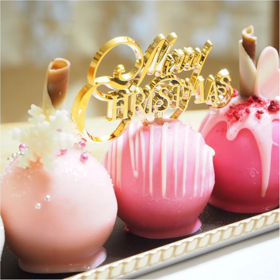 女子会に♡品川プリンスホテルの球体型クリスマスケーキ♡_4