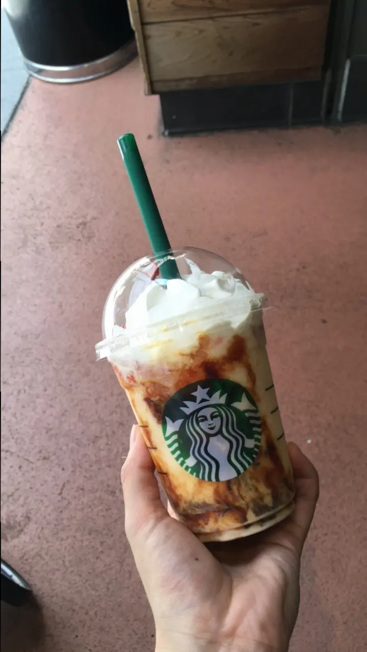 【スタバ】新作♡プリンアラモードフラペチーノはそのまんまプリン!_3