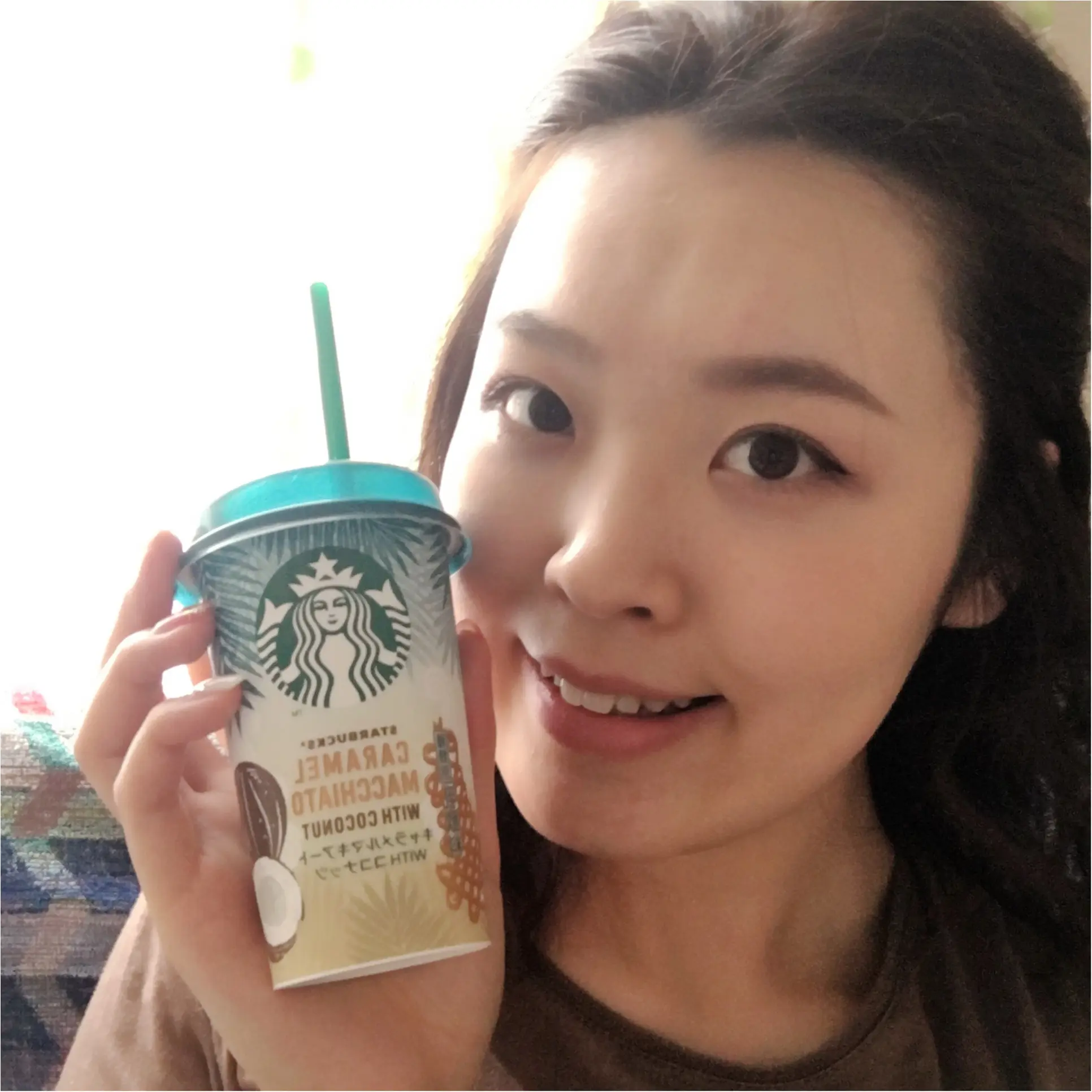 もう飲んだ?夏限定お手軽スタバ♡ココナッツ好きにはたまらない!キャラメルマキアートwithココナッツ♪_3