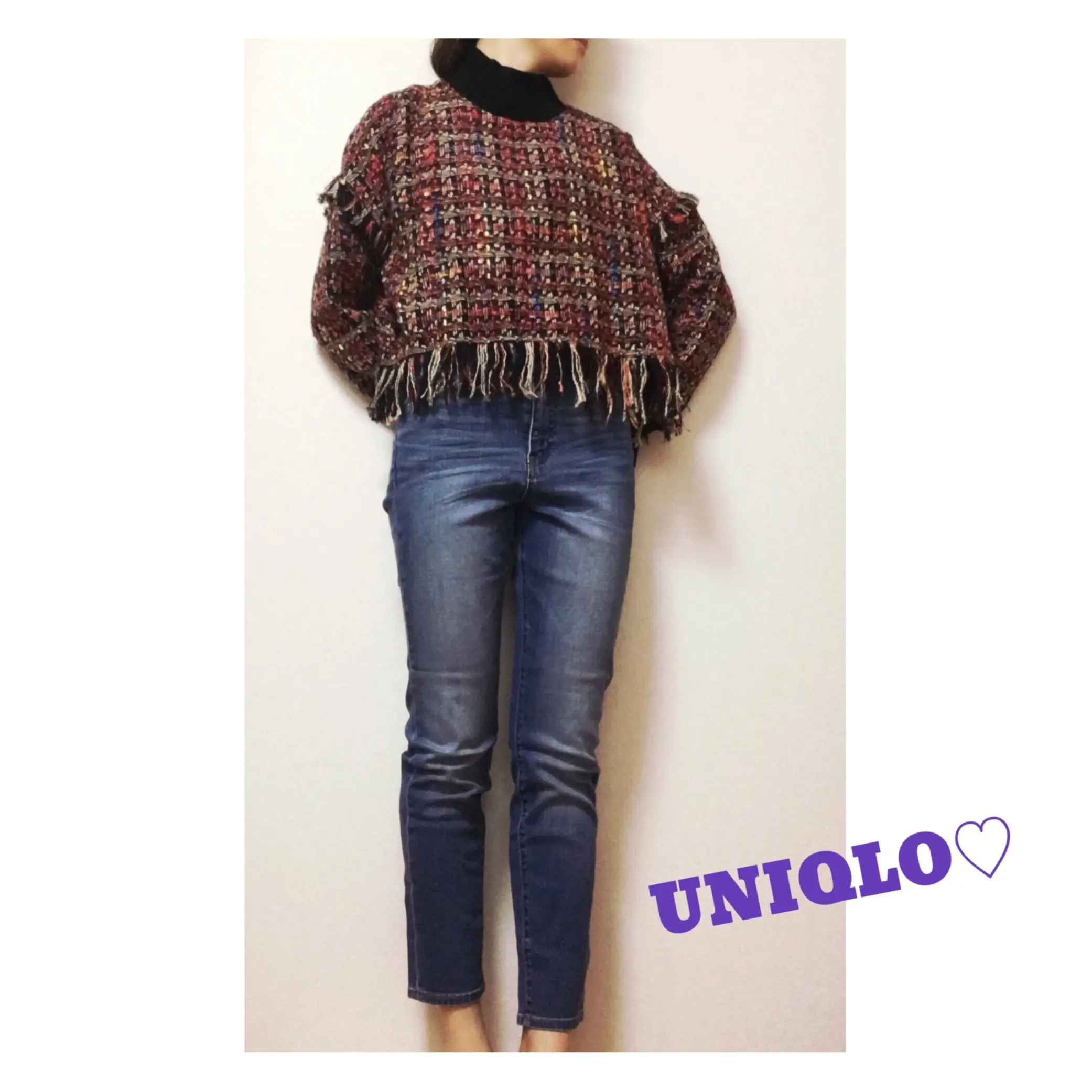 《明日まで期間限定価格¥2,990+税★買い忘れ厳禁☝︎☝︎☝︎》【UNIQLO】のハイライズシガレットジーンズをgetしました❤️_4