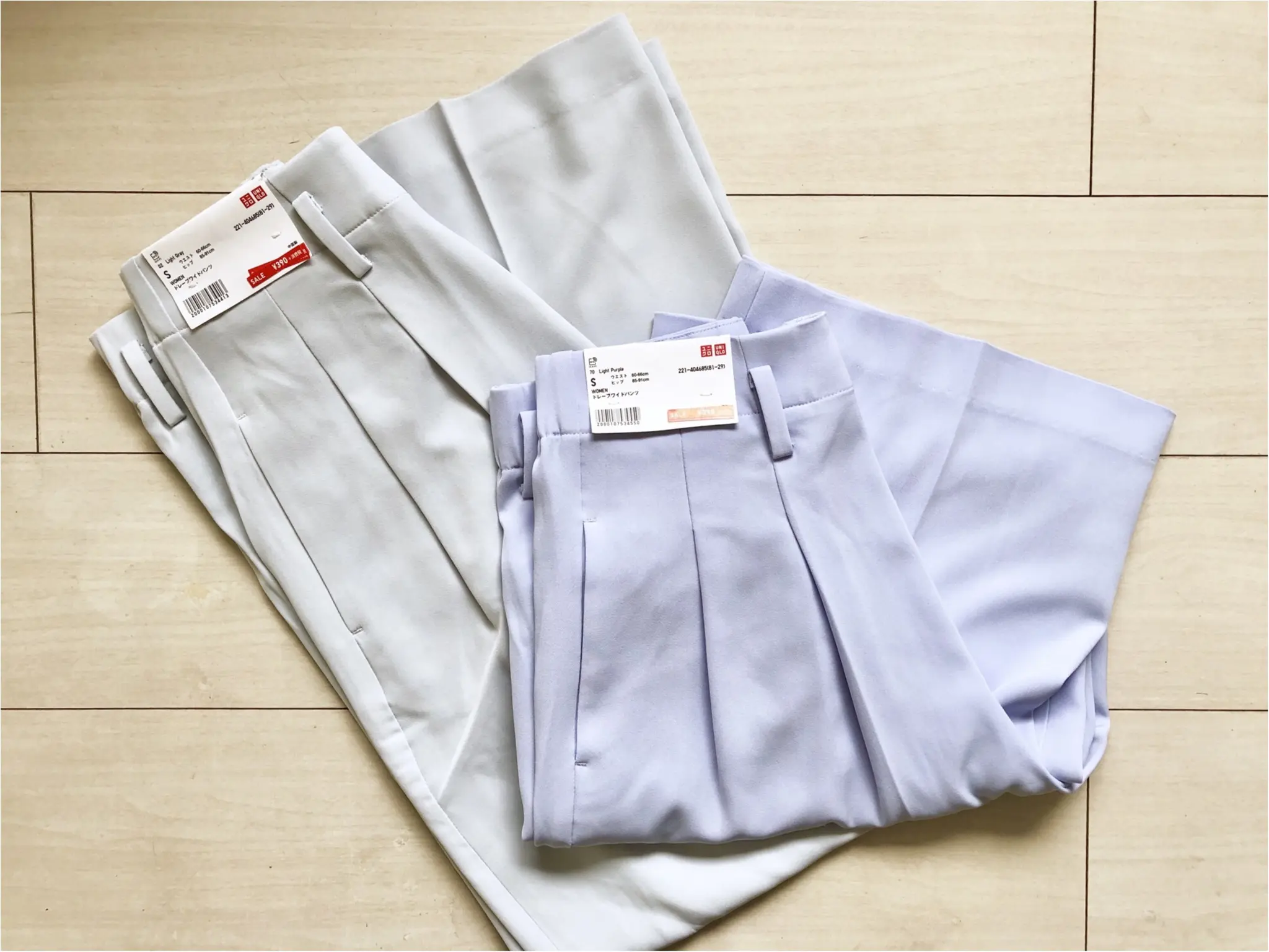 【UNIQLO】衝撃価格。今から使える《春色ボトム》4着で¥3000以下でした!!_4