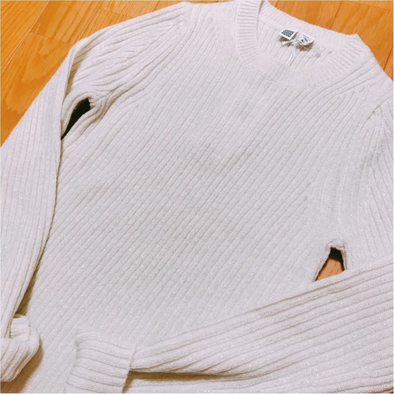 【Uniqlo U 第2弾発売♡】シンプルなのに華やか!優秀ニットをgetしました☺︎_1