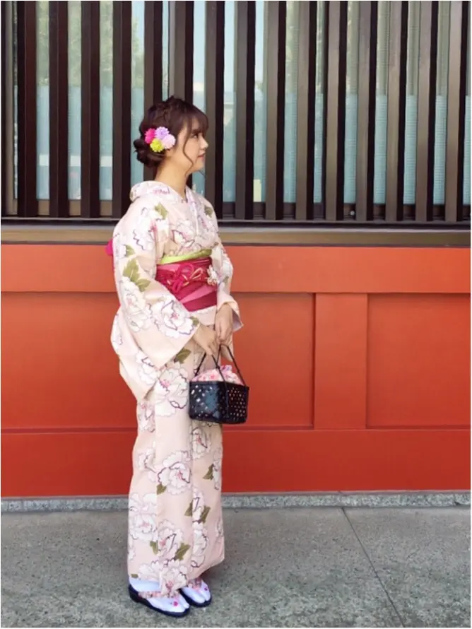 【レンタル着物】を着て浅草を満喫しました♡_2