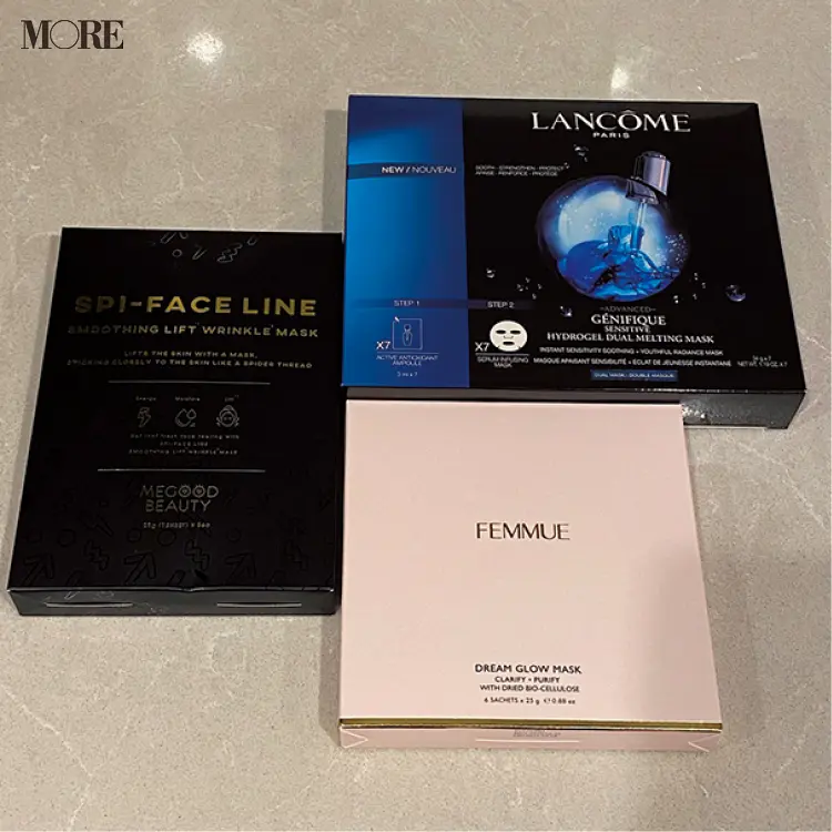 洗顔アイテムは『SABON』と『レ・メルヴェイユーズ ラデュレ』。『ランコム』『ファミュ』など保湿力のあるマスクも♡ モアモデル松本愛の愛用コスメ_4
