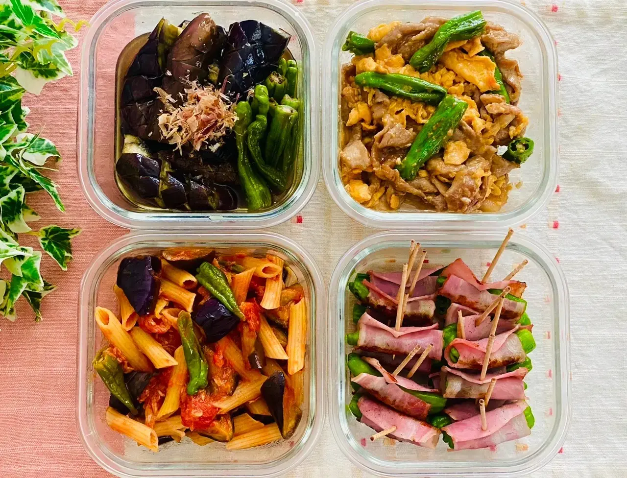 ししとうを使った作り置きおかず