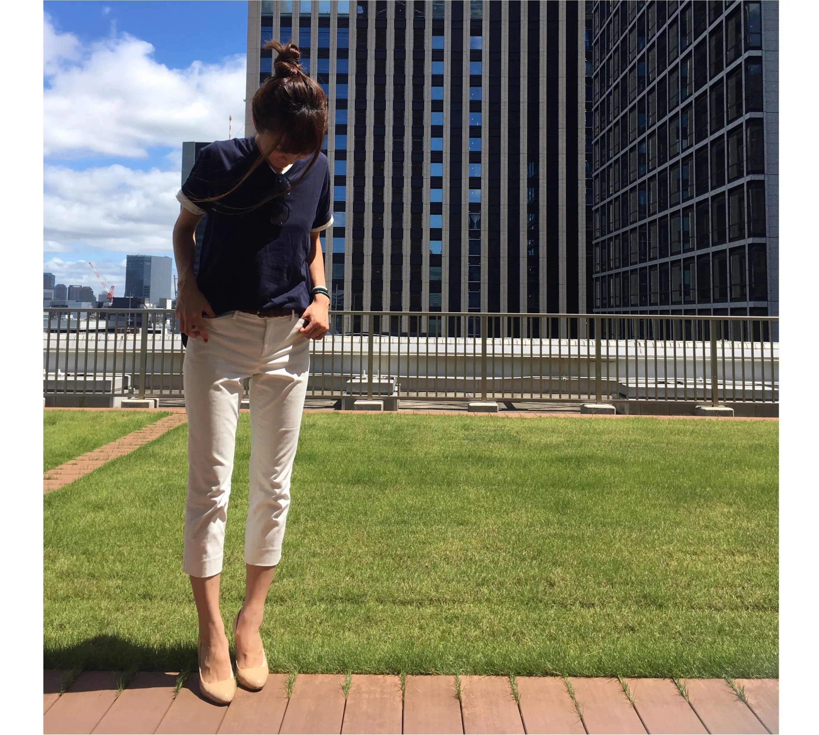▶▶去年買った≪UNIQLOのパックT≫を今年は重ね着してアレンジしちゃお♪~重ね着クルクルコーデ~_3