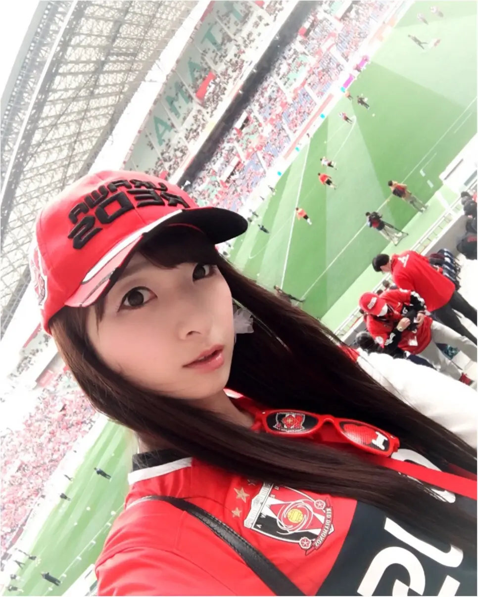 ♡【浦和レッズサポ女】サッカー観戦コーデ♡モアハピ◡̈のぞみ♡_15
