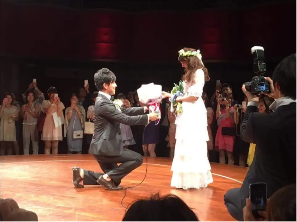 ―後半―【総勢281名!モアハピ部も参加してくれました】花道のある会場でみんなと共に思い出に残るステージに#さち婚_5