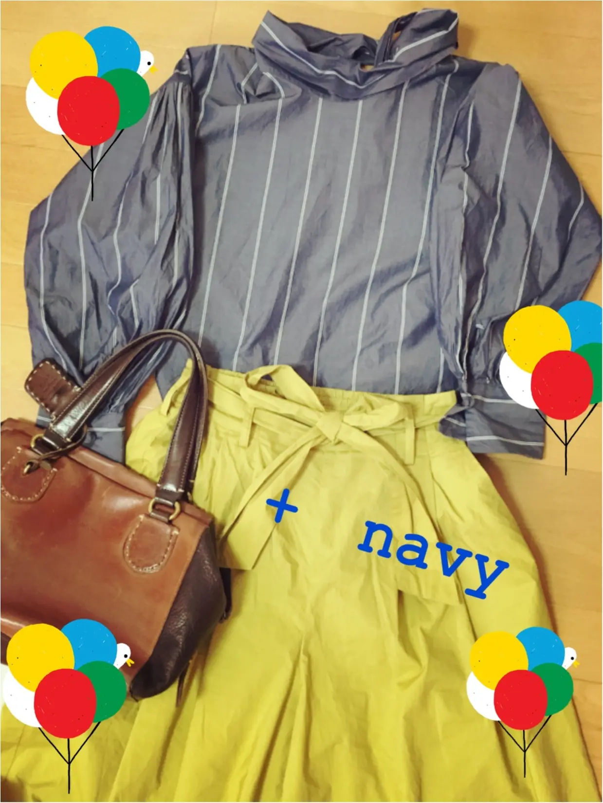 【気になるitカラーはイエロー!】着回してみた。#ootd_3