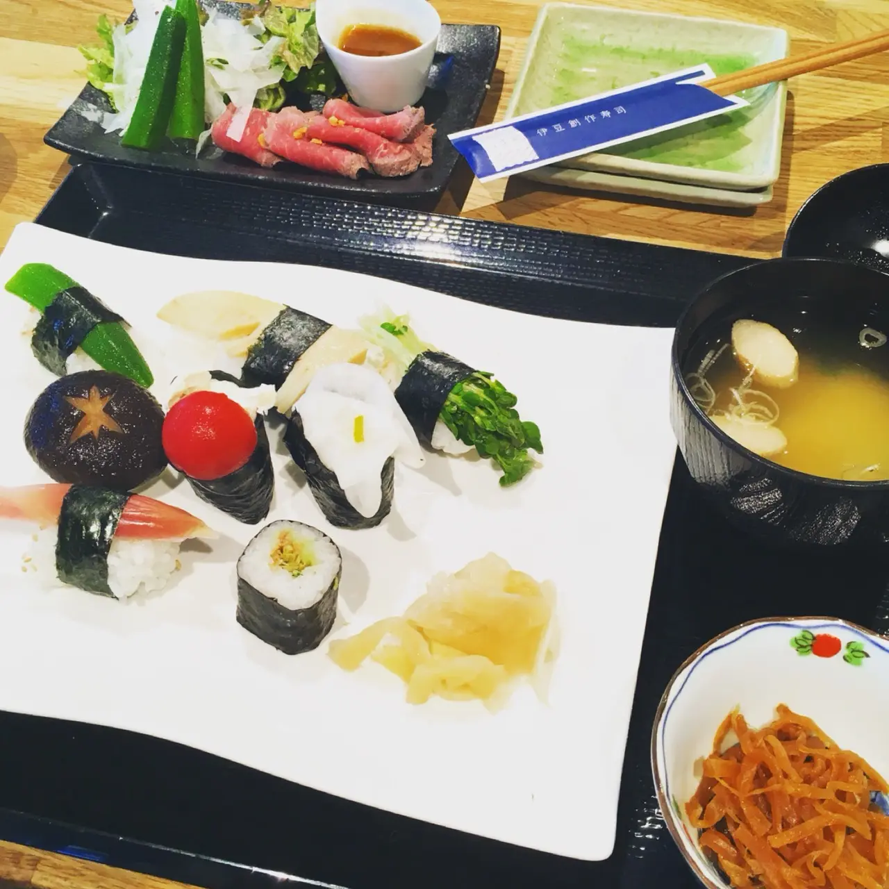 お魚が苦手でも大丈夫!フォトジェニックな野菜のお寿司を食べてきました♡_2