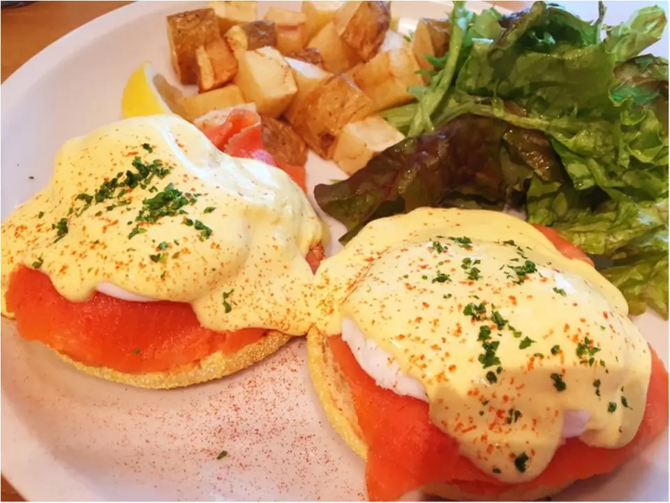 銀座 伊東屋で食べられるエッグベネディクト!「Cafe Stylo」_2