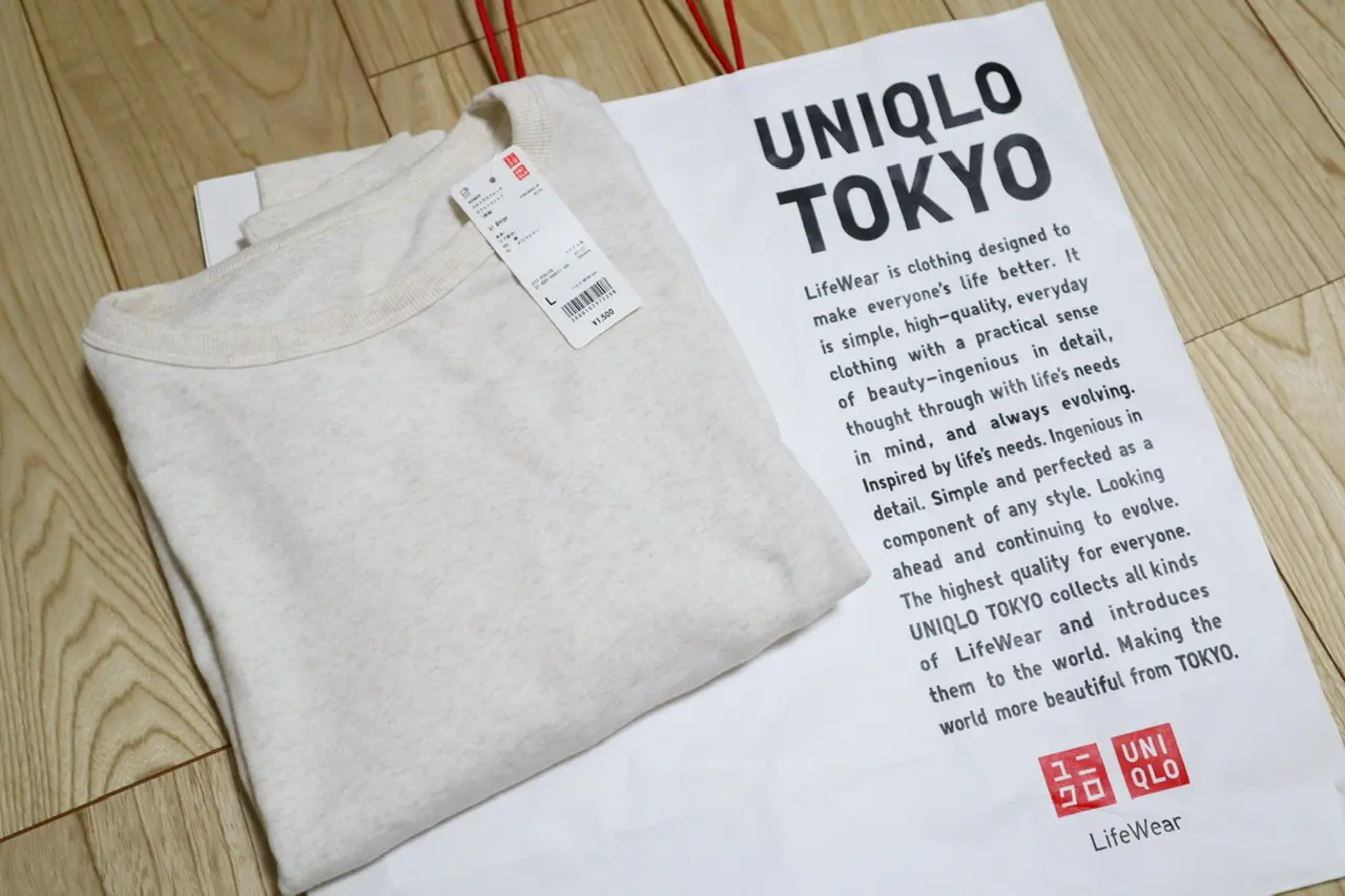 《着心地抜群❤️》【ユニクロ】のきれいめ薄手スウェットを買い足し☻_1