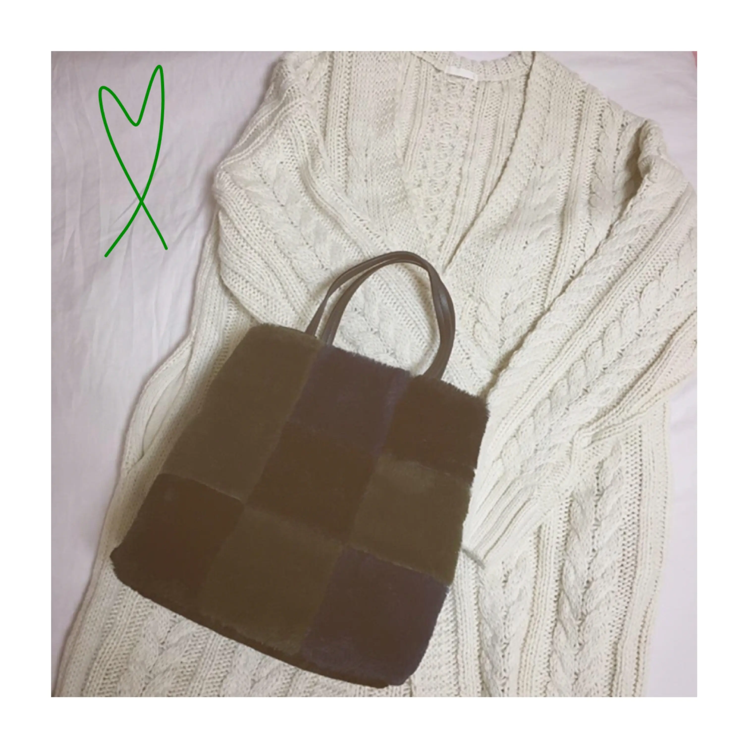 《ザラジョ必見❤️》褒められアイテム✌︎【ZARA】の2WAYファーバッグが高見えで可愛すぎる!_1