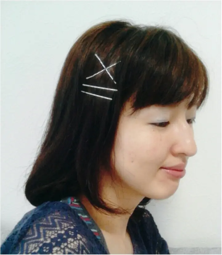 【つける・巻く・留める】テクなし!ワンアイテムで超時短ヘアアレンジ☆(443 まゆ_1