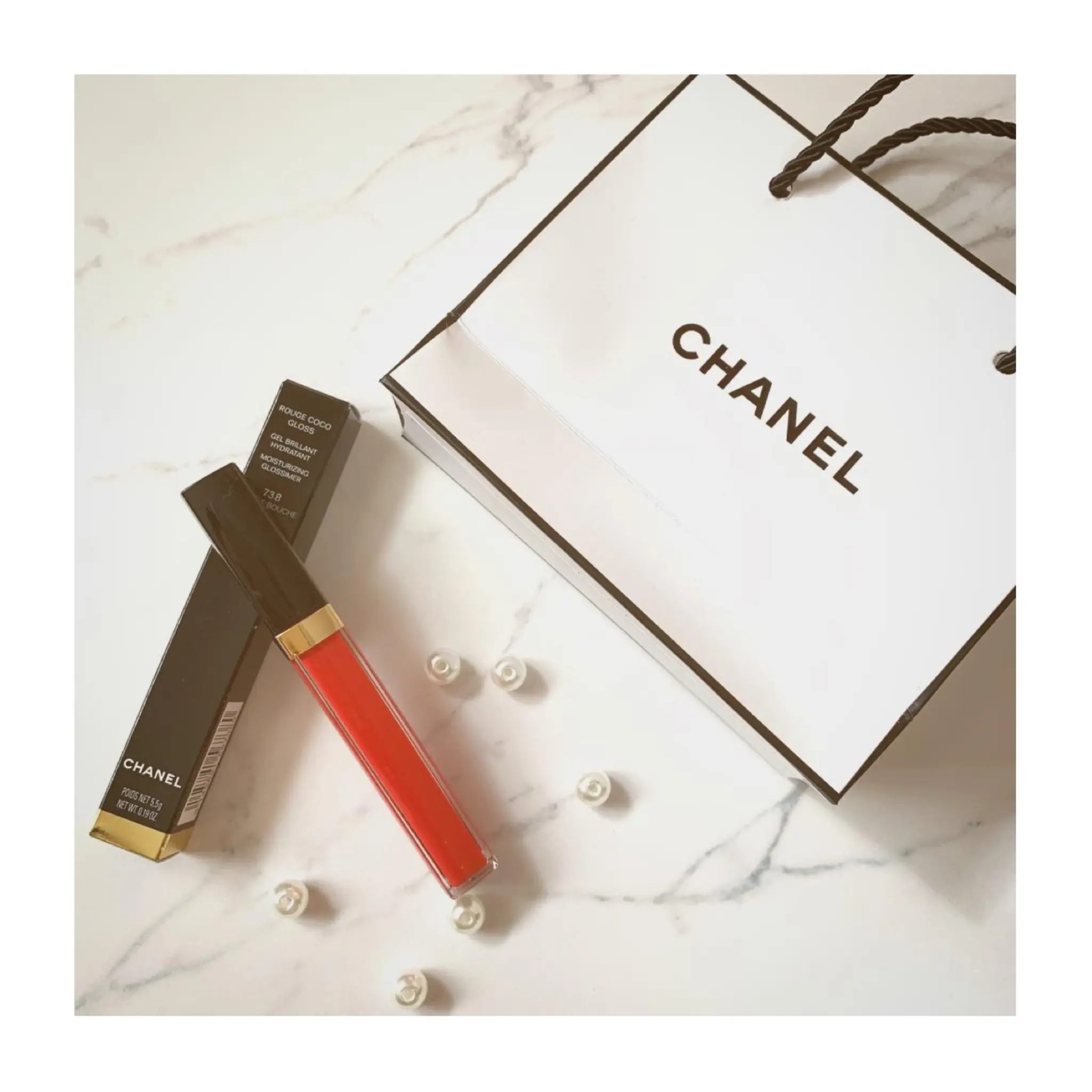 もうすぐボーナス!《自分へのご褒美コスメ❤️》【CHANEL】のルージュココグロスが感動のつけ心地☺︎_3