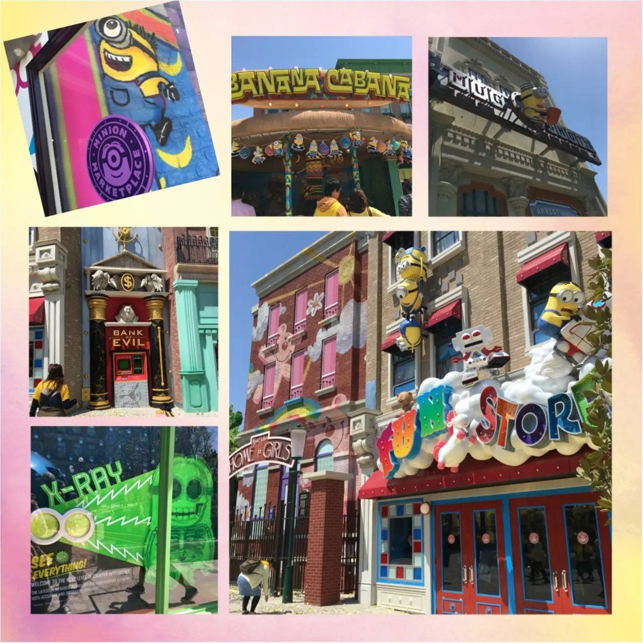<4/21グランドオープン!>世界最大のハチャメチャエリア♡USJミニオン・パークに行ってきました!♡_8