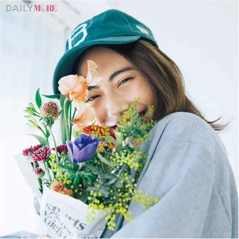 生活の一部に花があれば、毎日が幸せに♡ モアモデル土屋巴瑞季さんに聞いた「♯花のある暮らし」のコツ_1