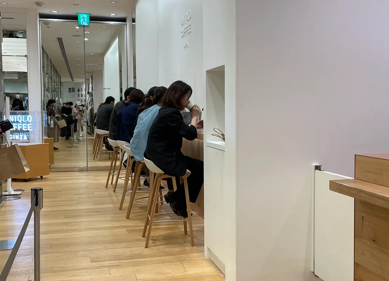 【ユニクロ】銀座のコーヒーブレイクに「ユニクロ」という選択肢を。《UNIQLO COFFEE 》@ユニクロ銀座店_4