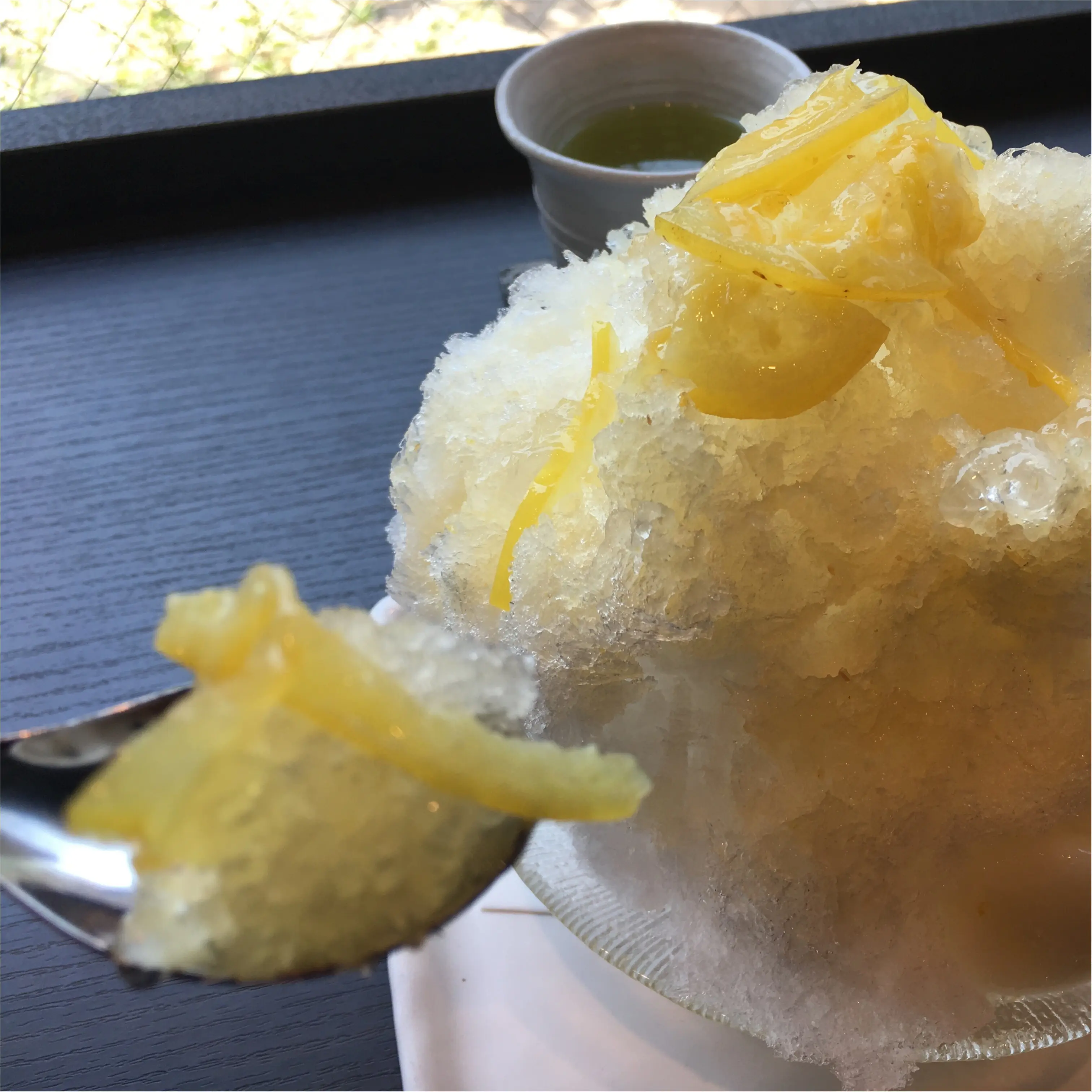 【期間限定】神奈川県産湘南ゴールドを使ったサッパリかき氷が絶品過ぎる!!和菓子屋さんのかき氷_6