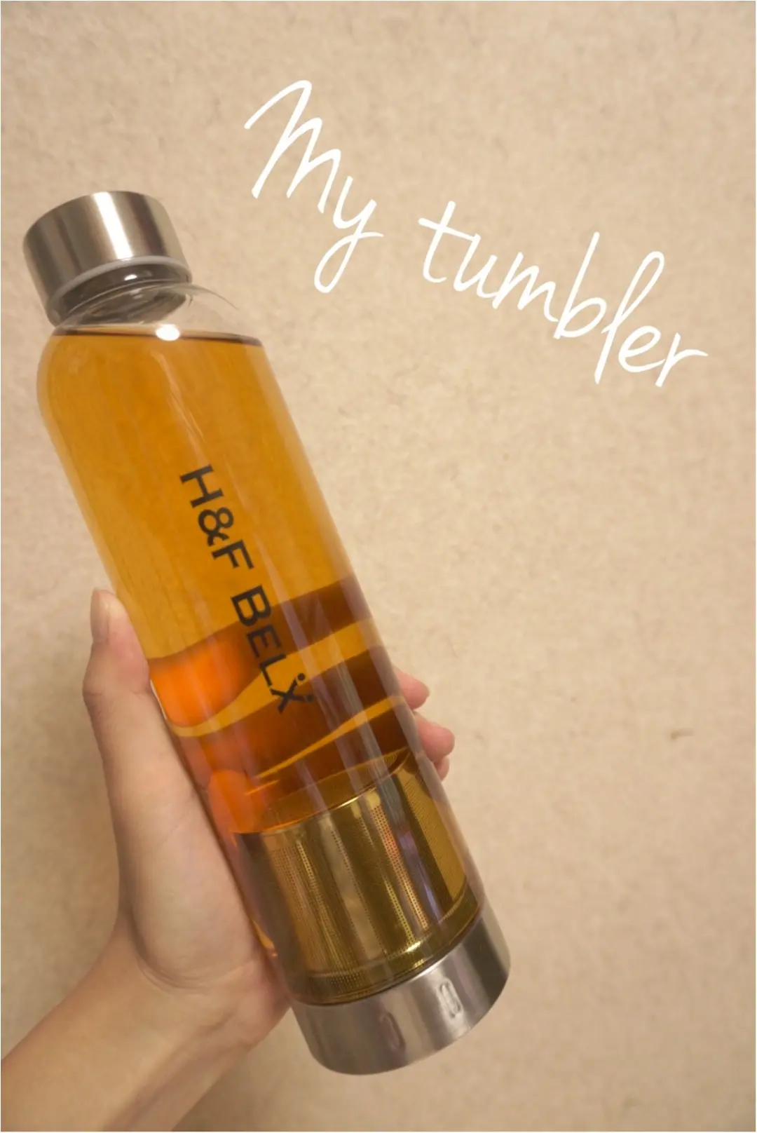 H&F BELXのノンカフェインティーを持ち歩こう♪ついに念願の軽量タンブラー登場ヽ(^◇^*)/ _5