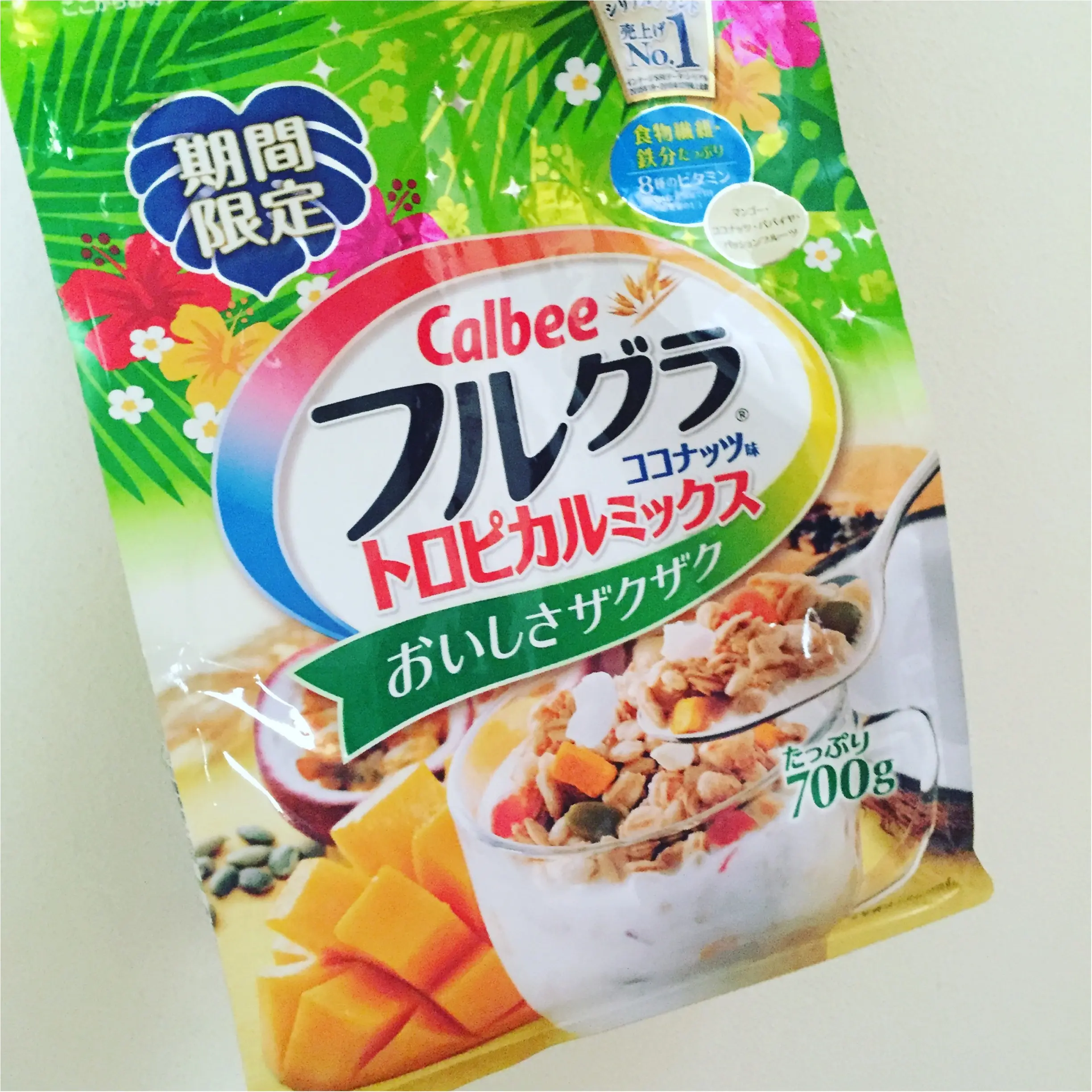 【Calbee/フルグラ】期間限定『ココナッツ味』登場!オススメの食べ方は〇〇をかけるコト♩≪samenyan≫_1