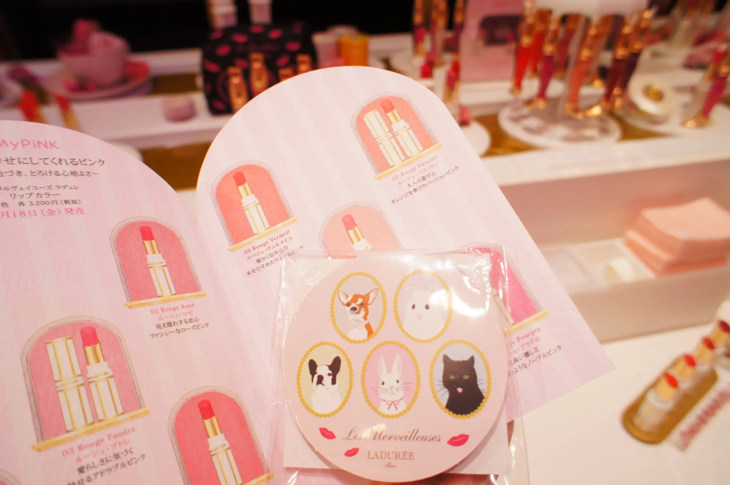 《1/30まで表参道で開催中❤️》【LADUREE(ラデュレ)】のリップカラースペシャルイベントに行ってきました☻_4