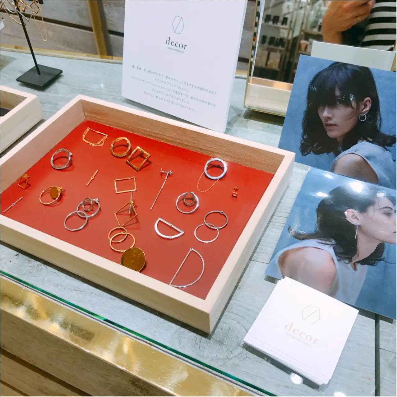 組み合わせて自分らしく!《decor URBAN RESEARCH》のピアスがシンプル可愛い♡_1