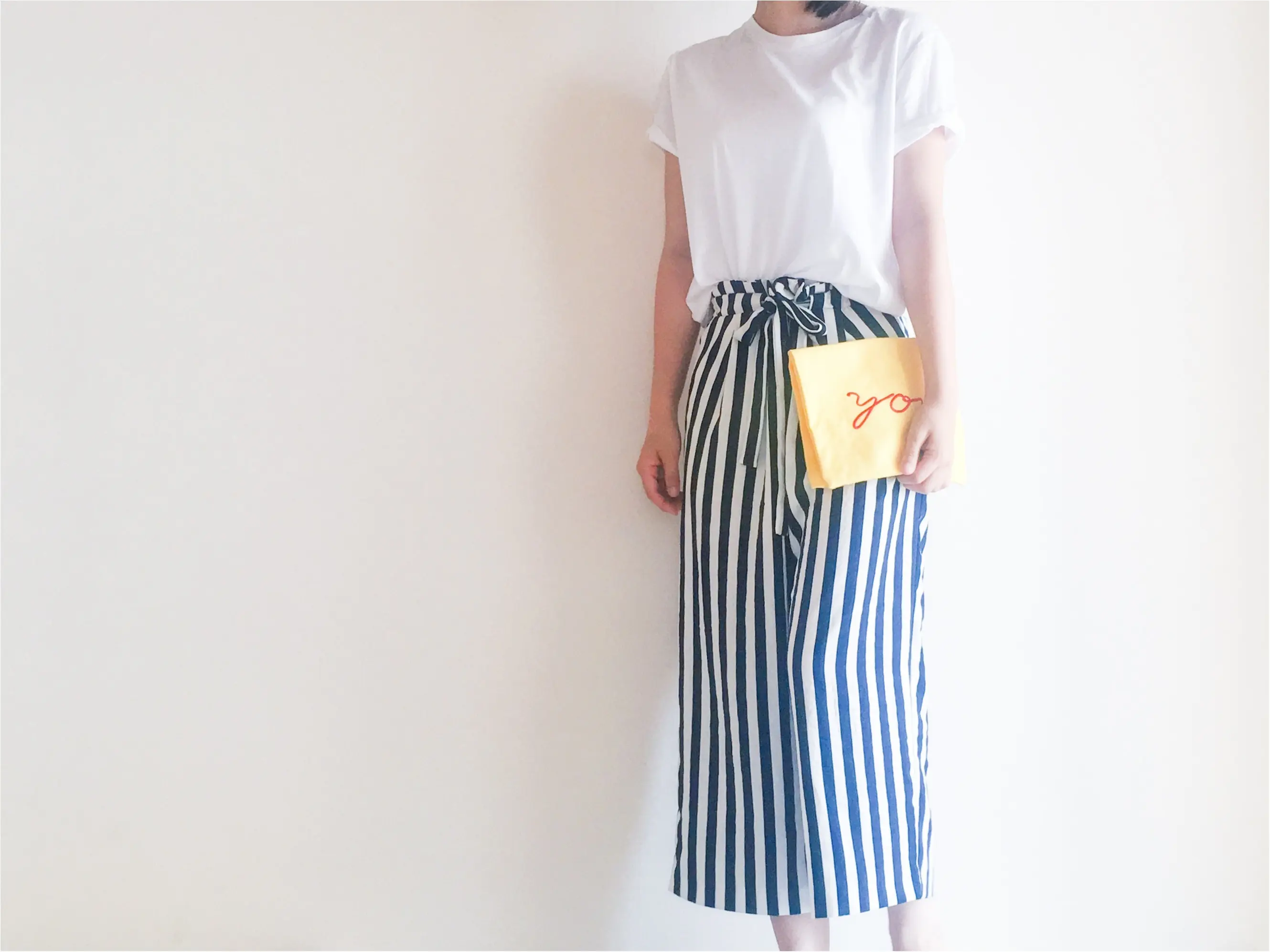 【GU/サマーコーデ】390円+tax!思わず色違いでGET! この夏ツカえる! GUのクルーネックTシャツ♫_2