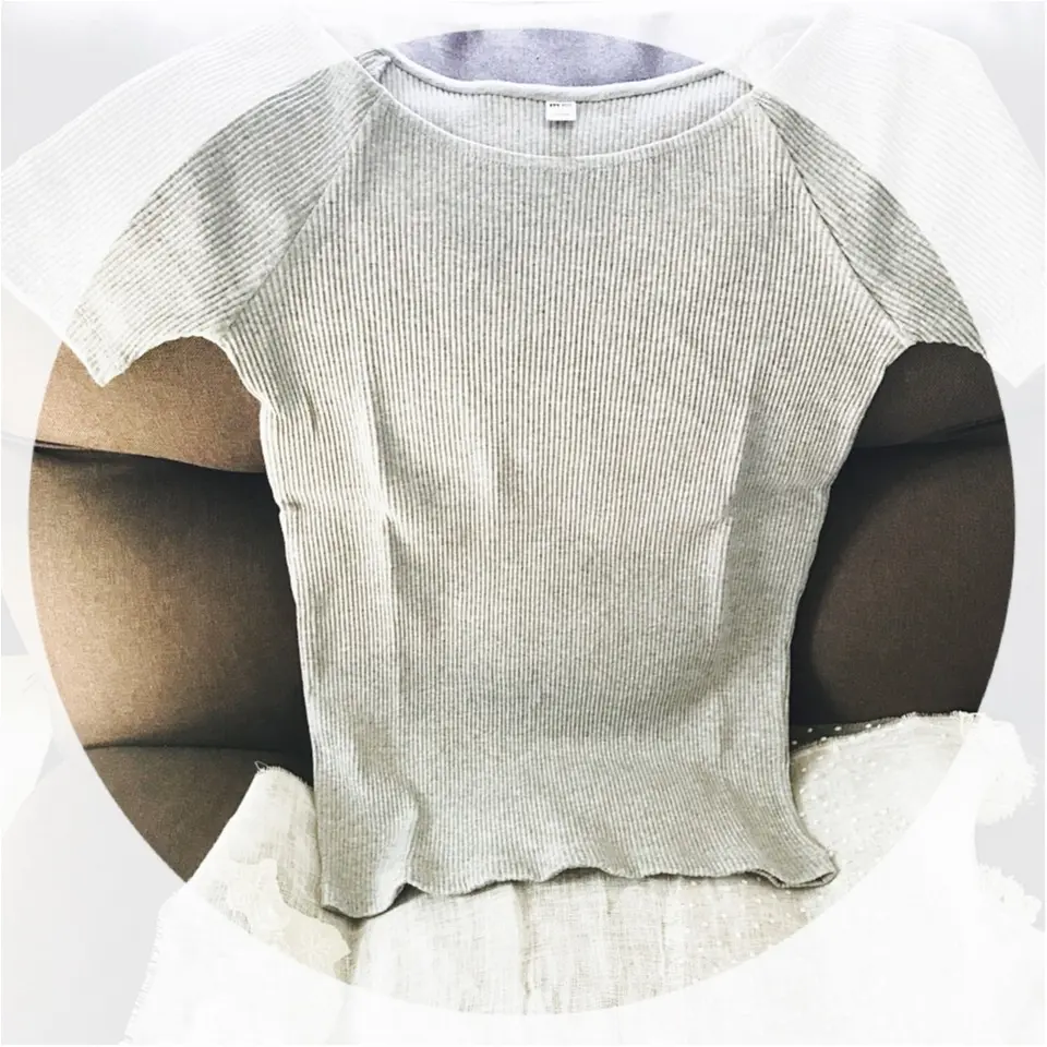 …ஐ 【UNIQLO】5/25まで!!リブバレエTシャツを特別価格で夏を楽しもう‧⁺ ஐ¨_1