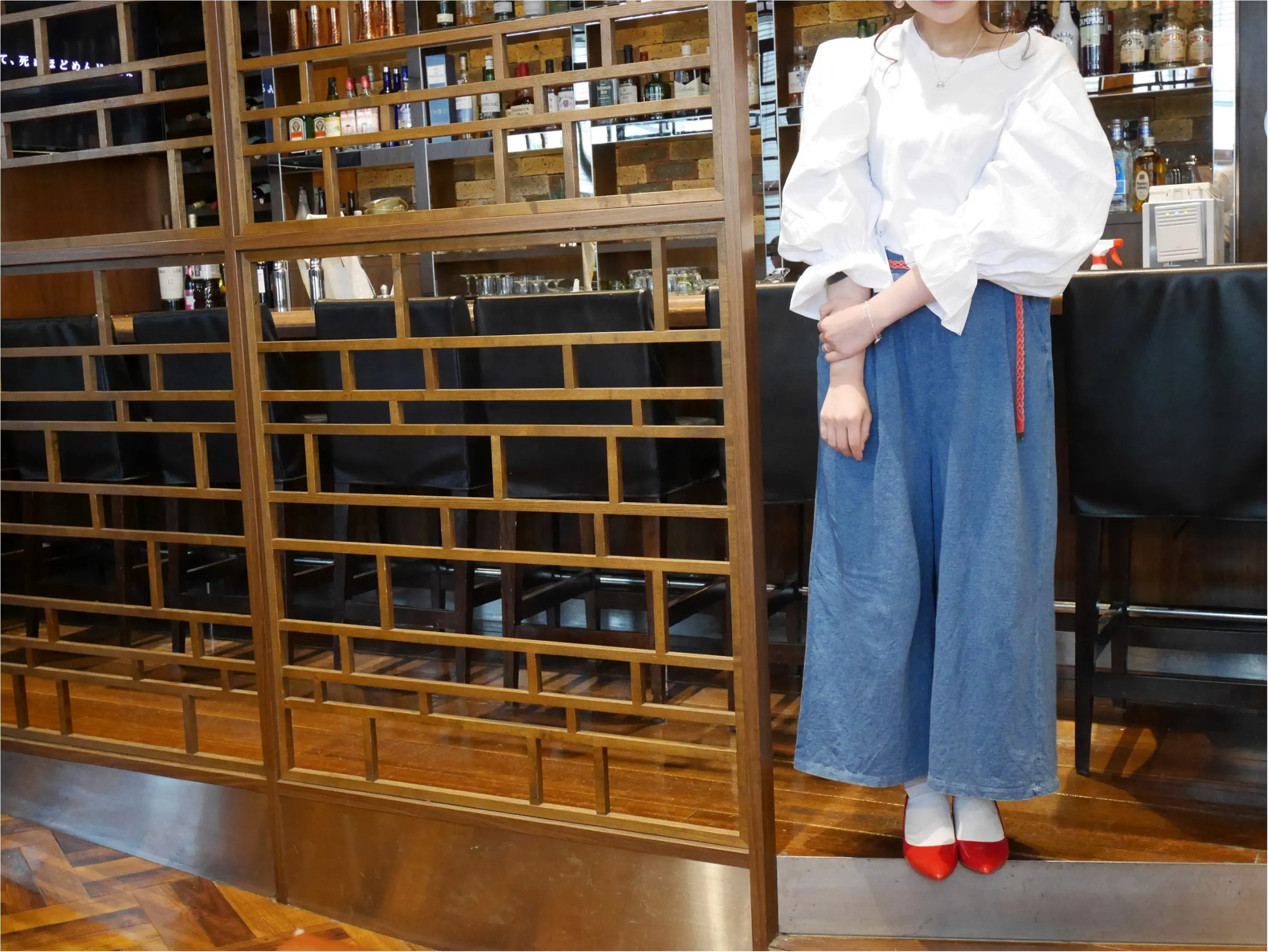 【ZARA】コーデを華やかにしてくれる「赤パンプス」を購入!_4