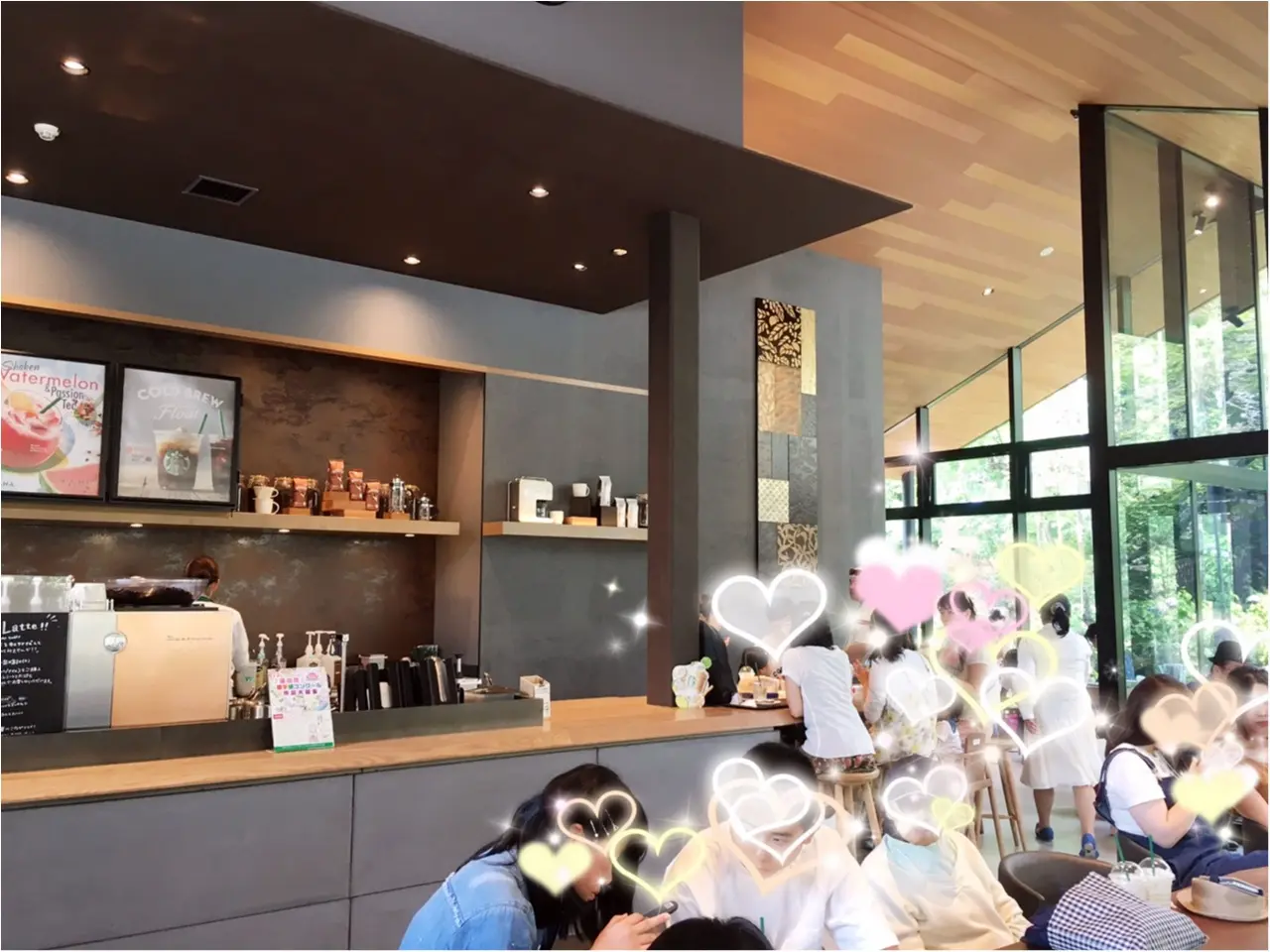 本当は教えたくない♡京都なのに空いてて、日本庭園で飲める!穴場の【スタバ】があるんです(*°○°*)_4