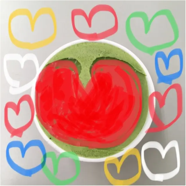 iPhoneのマークアップで描くハーゲンダッツアート★_2