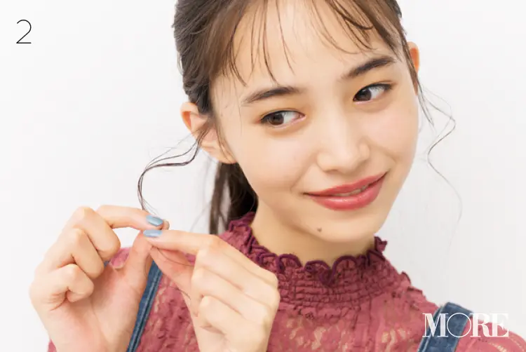 マンネリ打破!! 今っぽロングヘアアレンジが、手持ちのヘアアイロンでさっと完成する3テクニック♡ 記事Photo Gallery_1_10