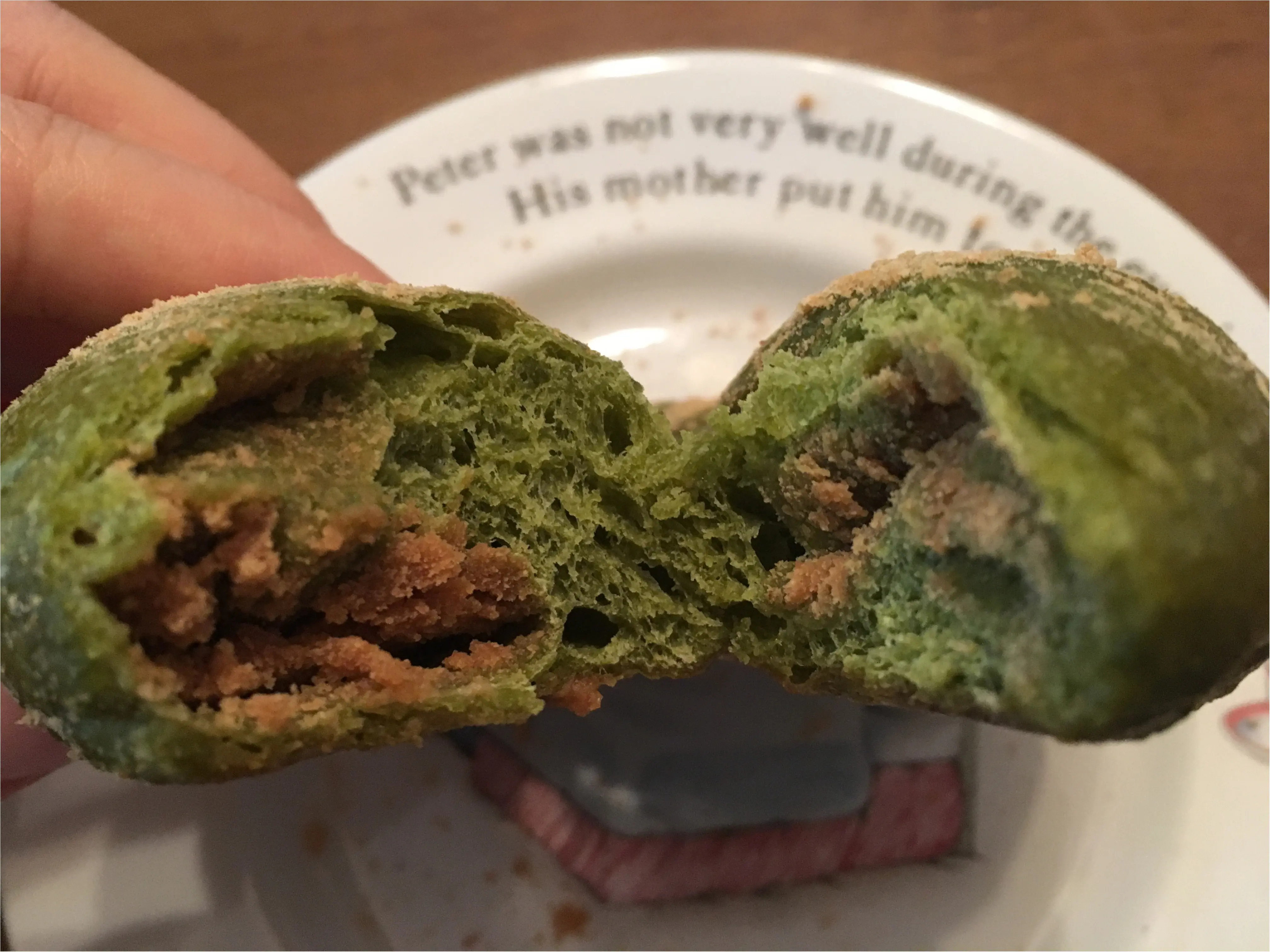おやすみの日はゆっくり朝食を。大好きな抹茶きなこベーグルでさわやかグリーンな食卓_6