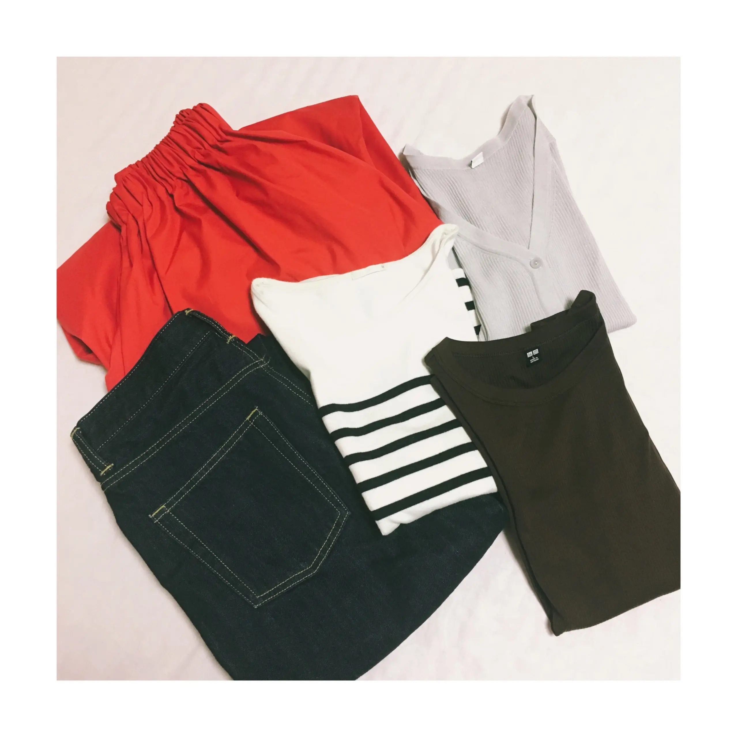 《明日から三連休!》【UNIQLO・GU】のトップスでプチプラ着まわし3コーデ❤️_4