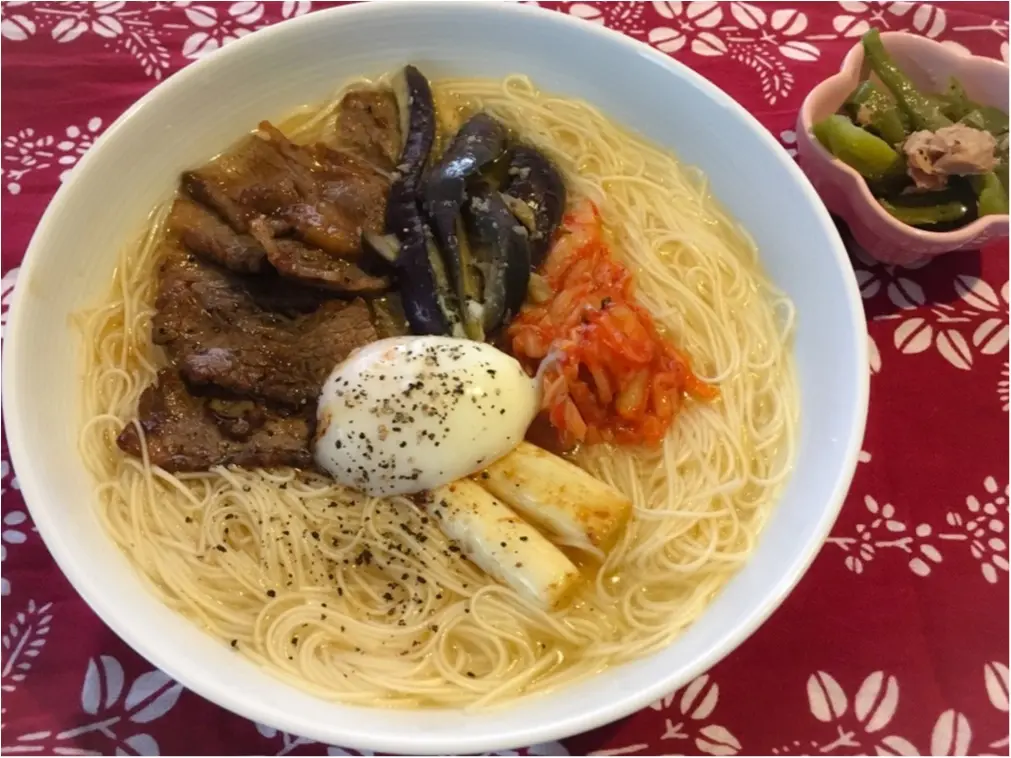 夏の終わりに、にゅうめん☻_1