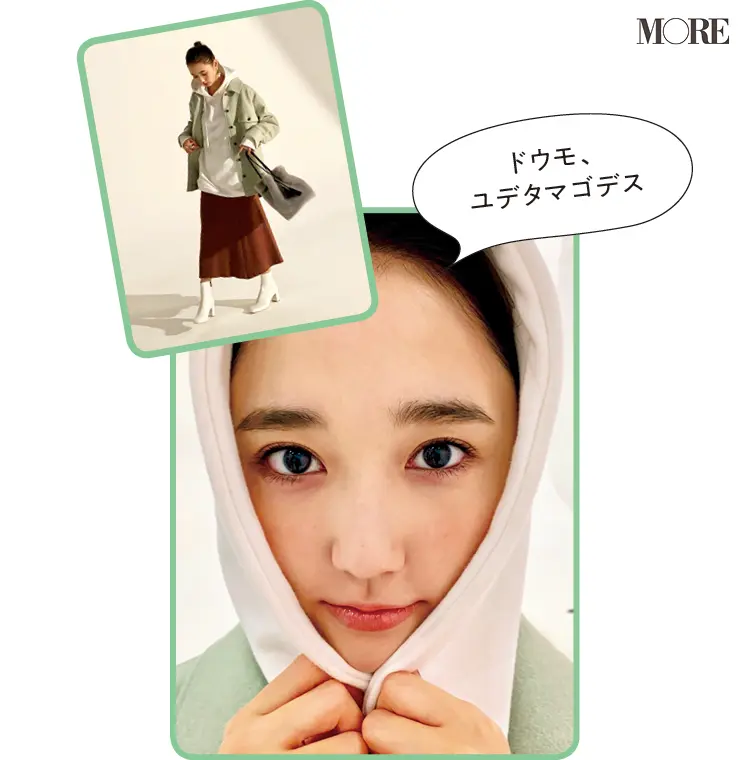 鈴木友菜のギャップにきゅん♡ 透明感あふれる美肌にも注目【モデルのオフショット】_1