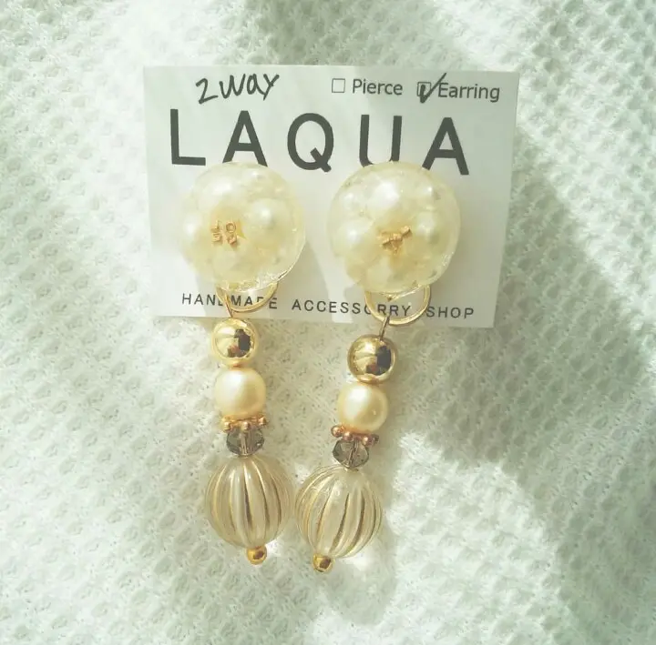 【特別感のある一点物のアクセサリー】Laquaのアクセサリーにはまっています!_5