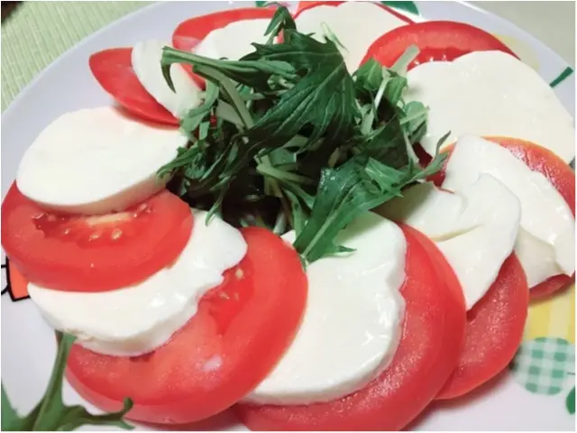 食卓を一瞬で明るくするお手軽【カプレーゼ】_1