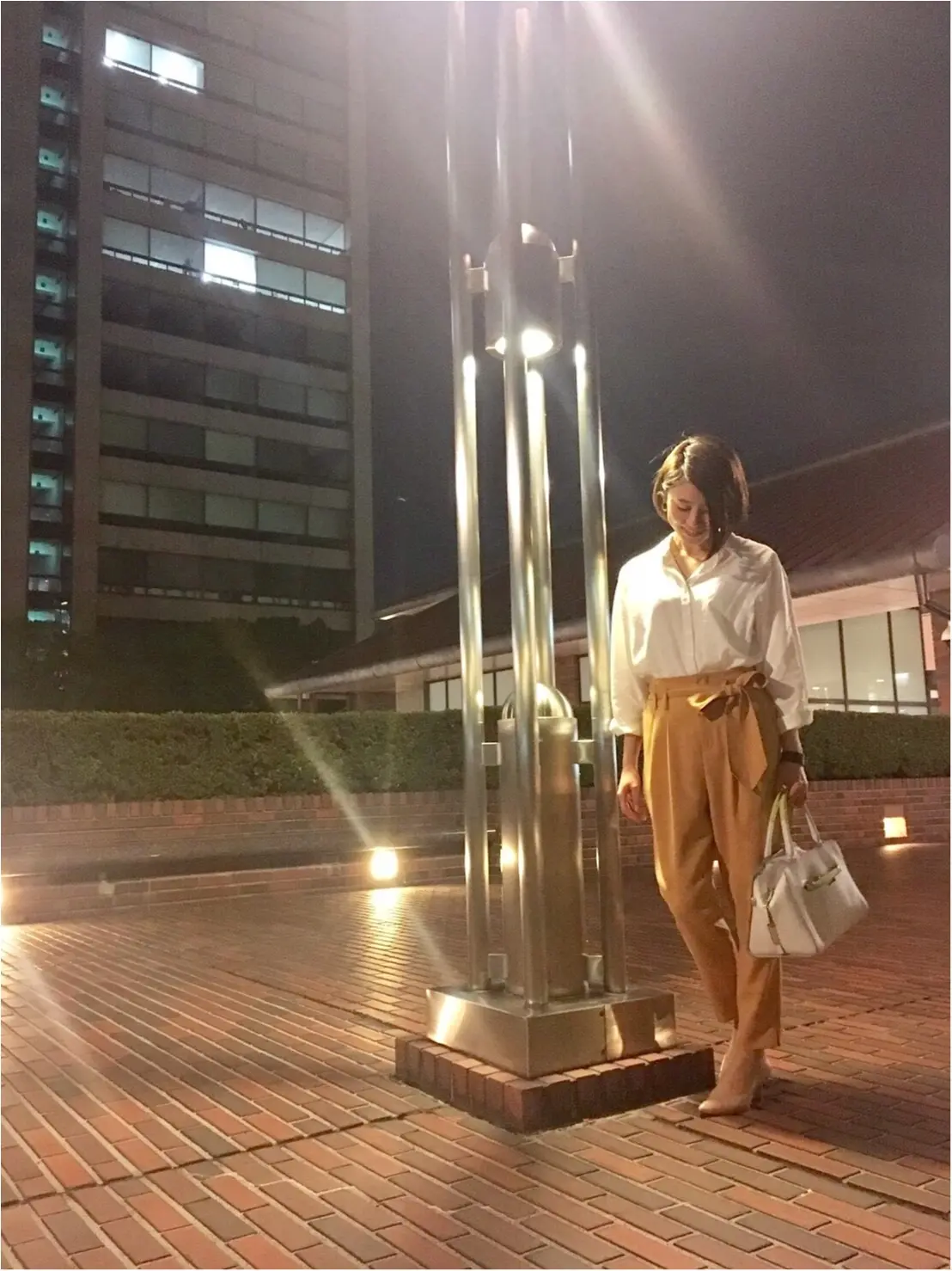 Coordinate...イエローのパンツが主役のオフィスコーデ☺︎☺︎_1