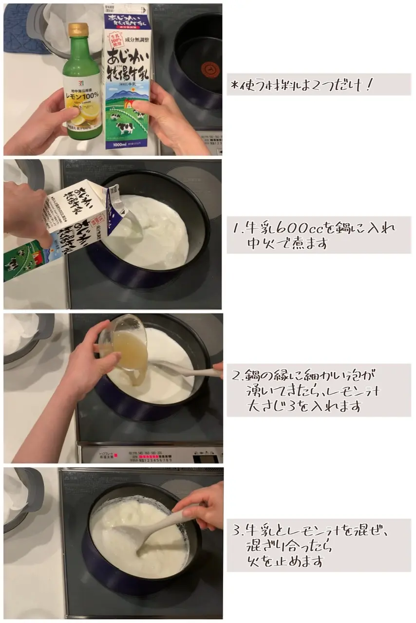 【レシピ:自家製チーズ】ひと手間かければ安上がり!?_2