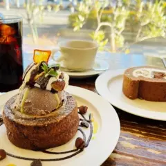 【#静岡】バウムクーヘンの創作ケーキがおしゃれなカフェ♡土日限定のバウムのフレンチトーストがびっくり美味しい(๑>◡<๑)