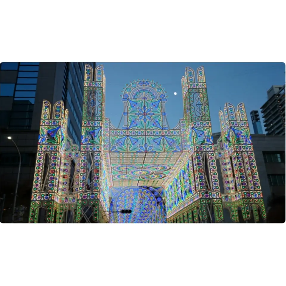 【本日まで!!!】美しすぎるイルミ♡神戸ルミナリエ_2