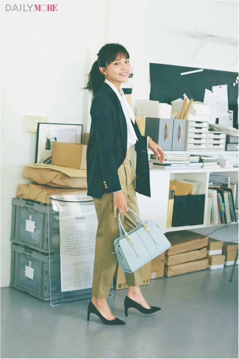 ４月に新社会人になるなら必見 川口春奈さんが新人olを演じたら 全部が理想的だった ファッション コーディネート 代 Daily More