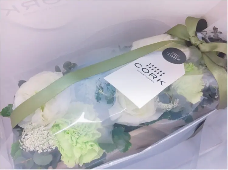 【around27の贈り物】特別な人への贈り物に!『CORK』のフラワーワインボックスがかわいい♡♡_3